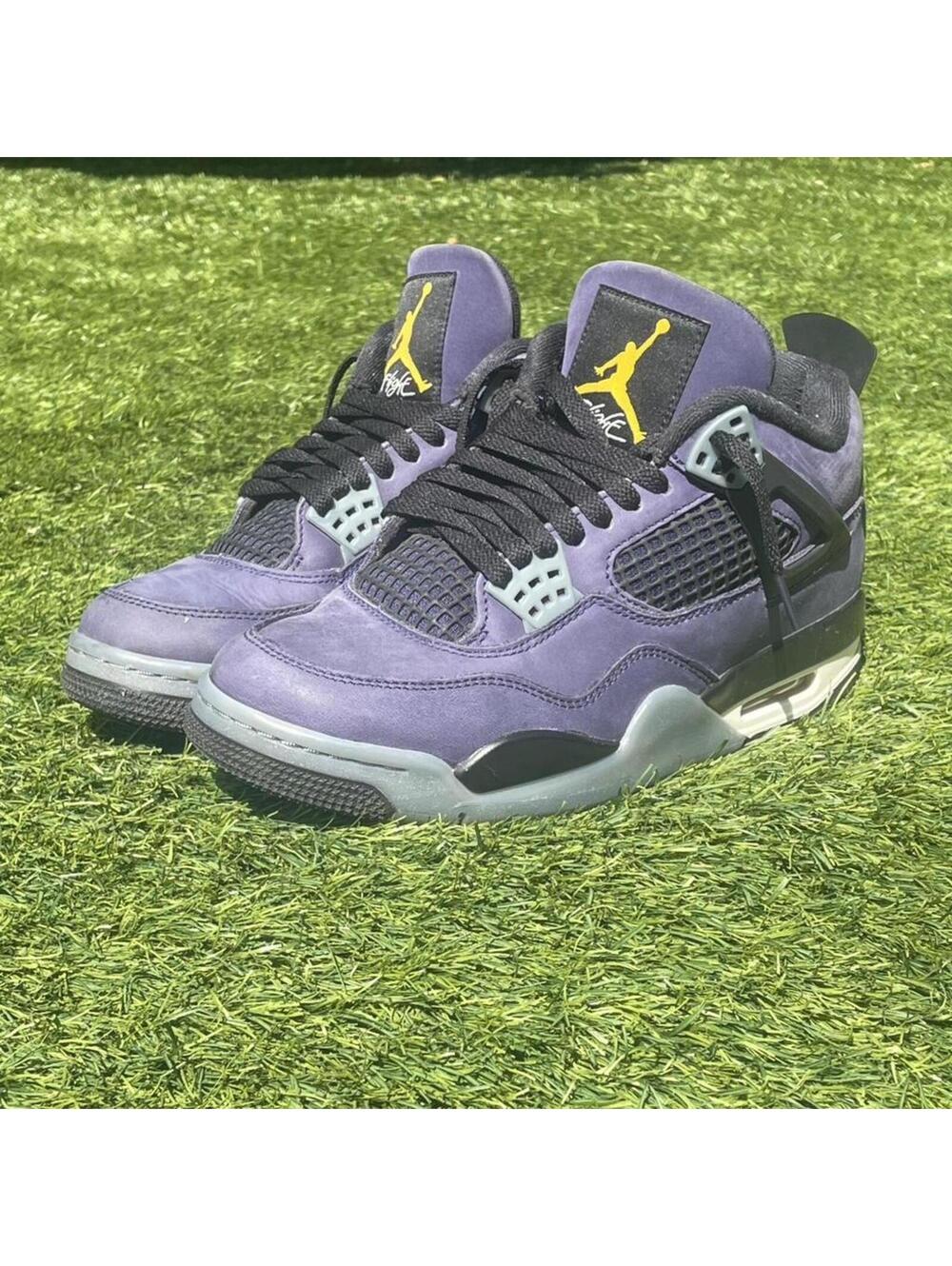 Jordan Men's Purple and Navy Trainer